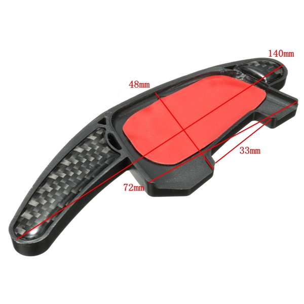 Car-Gear-Shift-Steel-Ring-Wheel-Extension-Pedal-Carbon-Fiber-for-VW-Golf-MK7-GTI-GTD-1064386