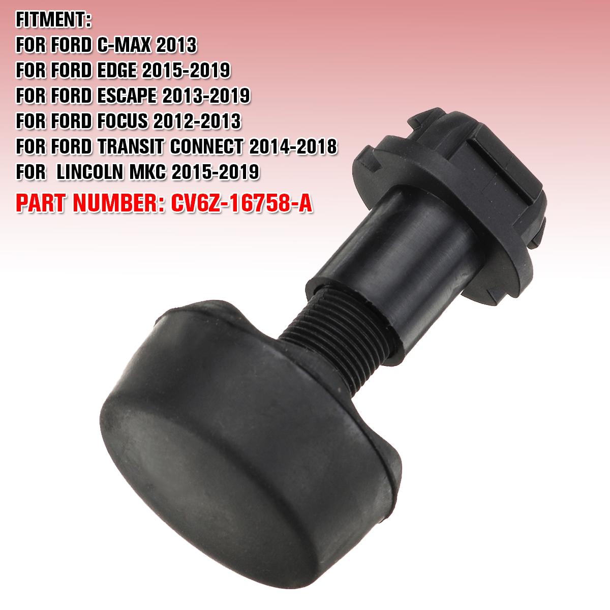 Car-Hood-Stop-Cushion-Rubber-Bumper-CV6Z16758A-For-Ford-Escape-Focus-Edge--2013-2019-1684403