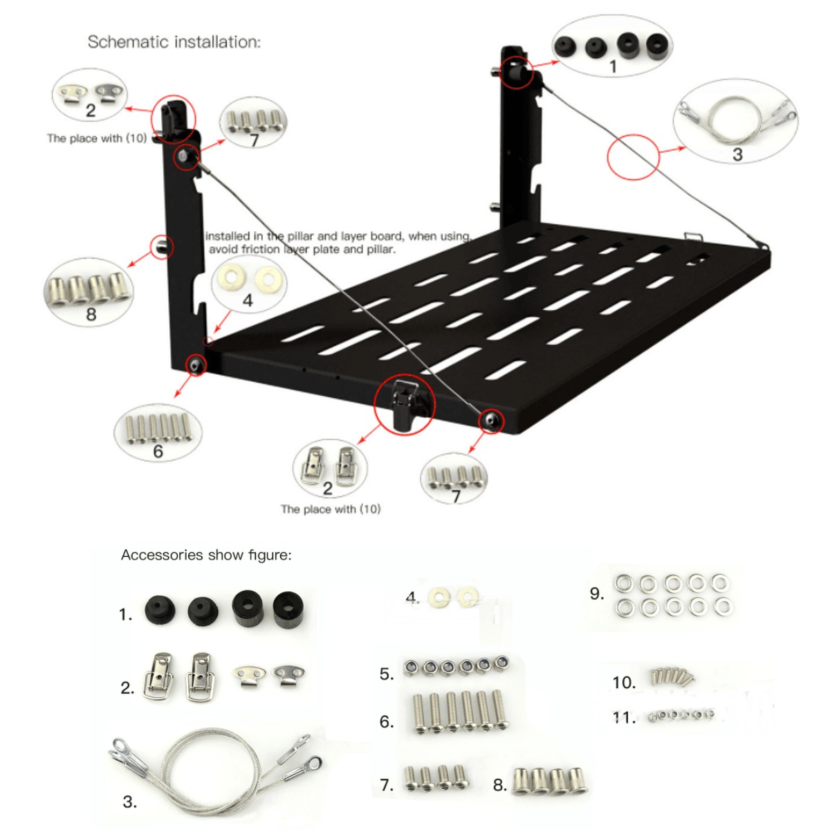 Car-Metal-Tailgate-Fold-Down-Panel-Rear-Trunk-Storage-Net-Set-For-Jeep-Wrangler-JK-2--4-Door-1523287