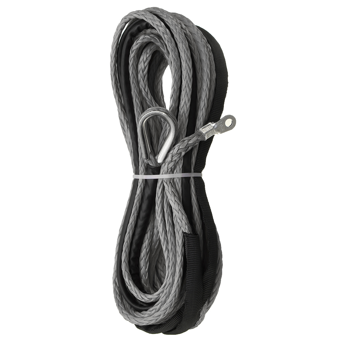 Car-Road-Vehicle-Synthetic-Winch-Line-Cable-Rope-5500-LBs--Sheath-For-ATV-UTV-1161223