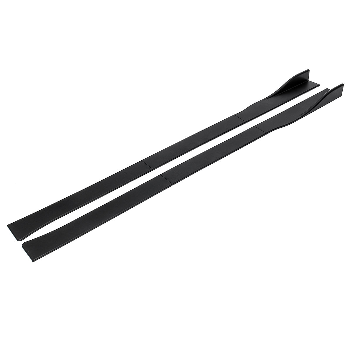 Car-Side-Skirt-Extension-Blades-Matte-Black-Universal-For-BMW-AUDI-VW-FORD-22M-1535375