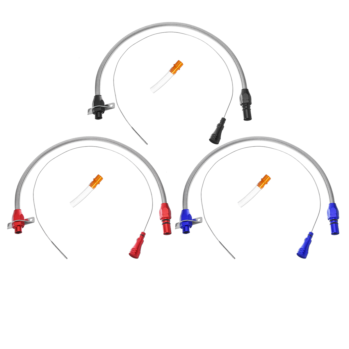 Car-TH400-Flexible-Stainless-Transmission-Dipstick-For-GM-Chevy-TH-350-TH350-TH-400-TH400-Turbo-SBC--1615569