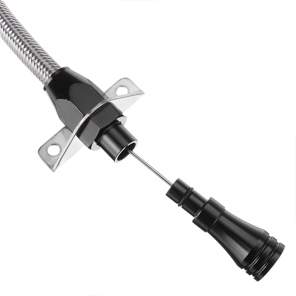 Car-TH400-Flexible-Stainless-Transmission-Dipstick-For-GM-Chevy-TH-350-TH350-TH-400-TH400-Turbo-SBC--1615569
