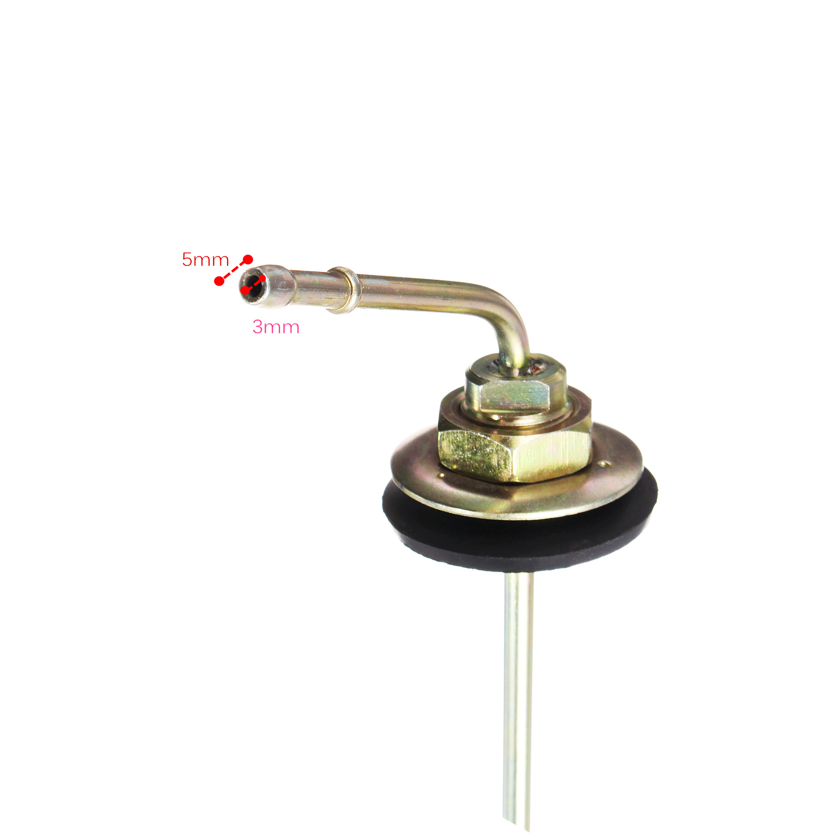 Car-Water-Fuel-Tank-Stand-Pipe-Pick-Up-Diesel-Eberspacher-Webasto-600MM-5MM-OD-X-3MM-ID-1391395