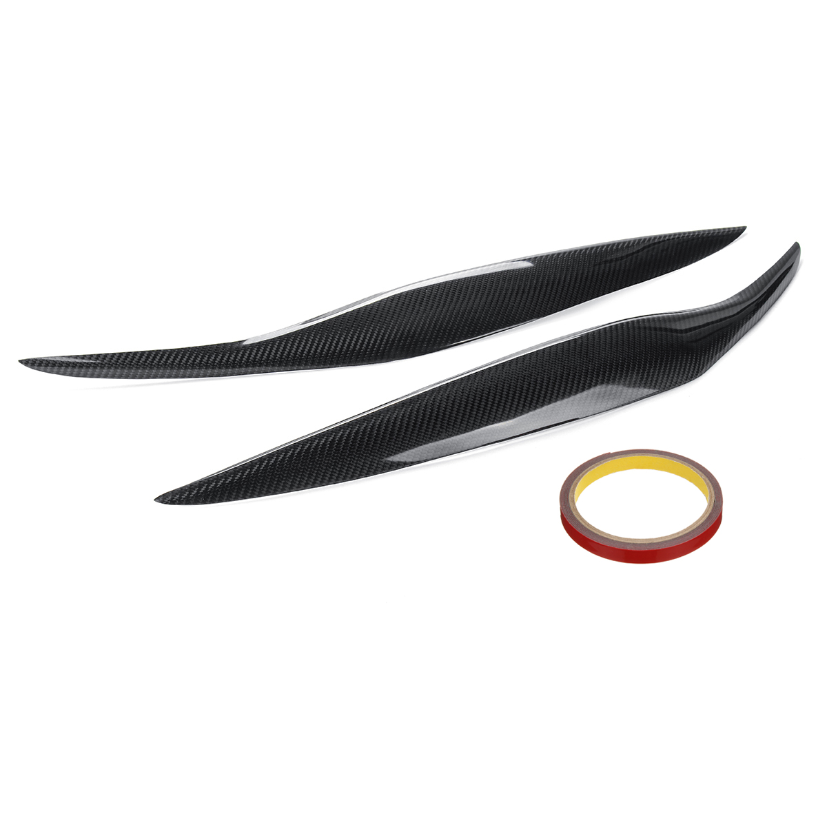 Carbon-Fiber-Car-Headlight-Eyebrow-Eyelids-For-Ford-Fiesta-MK75-2012-2017-MK8-2013-2016-1559474