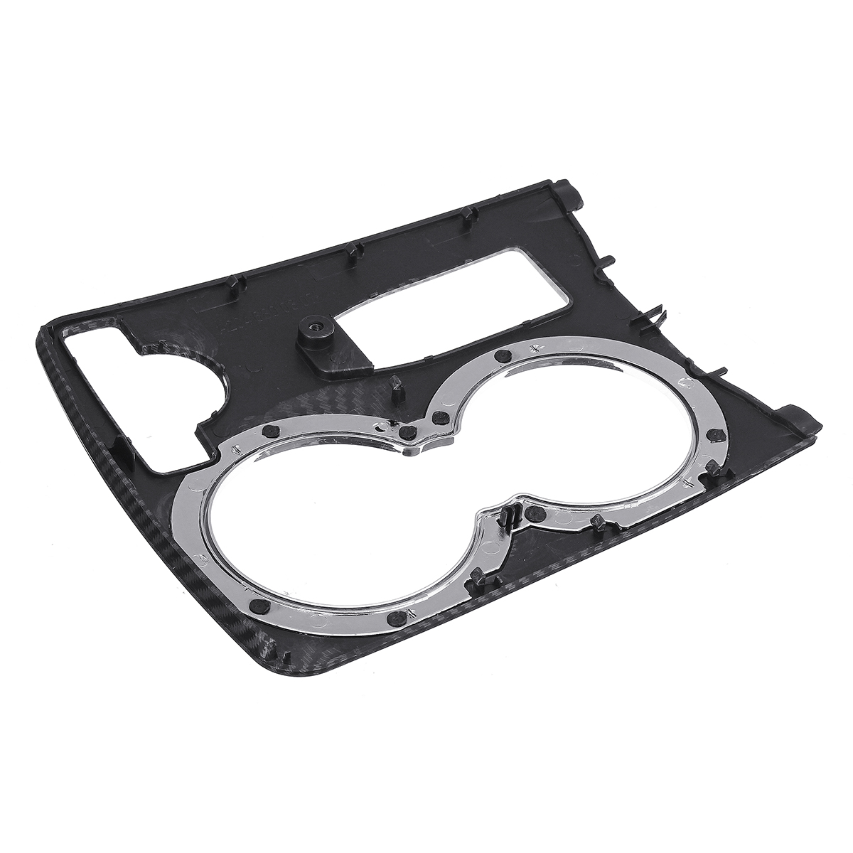 Carbon-Fiber-Color-Central-Console-Cup-Holder-Trim-Cover-2046800307911-LHD-For-Mercedes-C-Class-W204-1640758