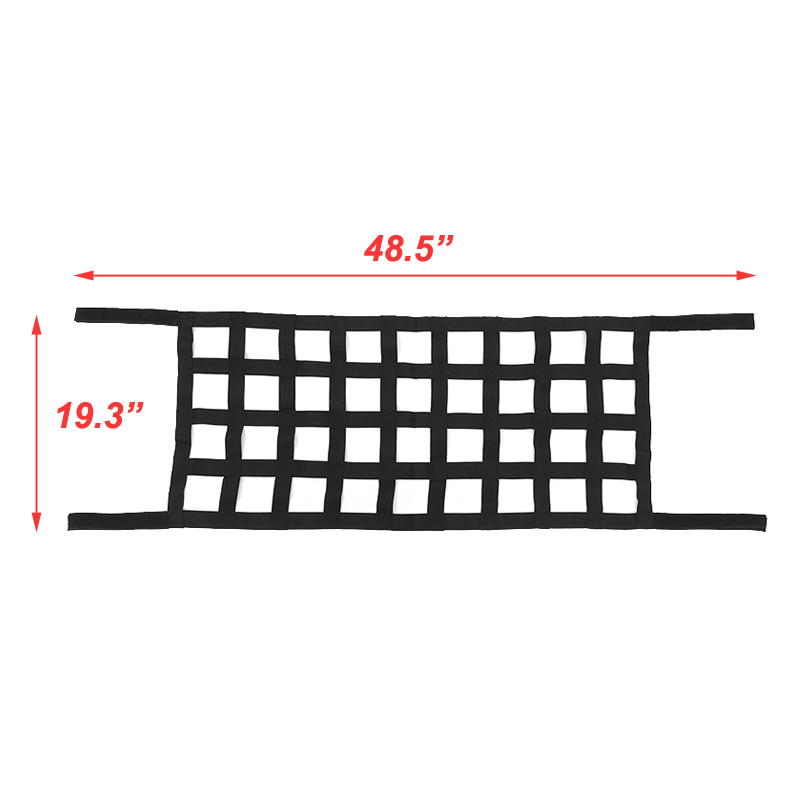 Cargo-Net-Roof-Net-Back-Window-Extra-Storage-Restraint-For-Jeep-Wrangler-TJ-JK-1574868