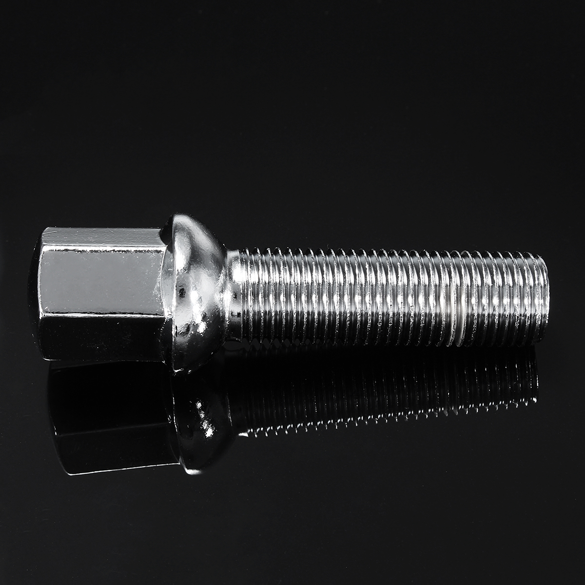 Chrome-Wheel-Lug-Bolt-Nut-New-For-Mercede-AMG-C280-C350-CLK500-SLK350-SL500-C55-1181314