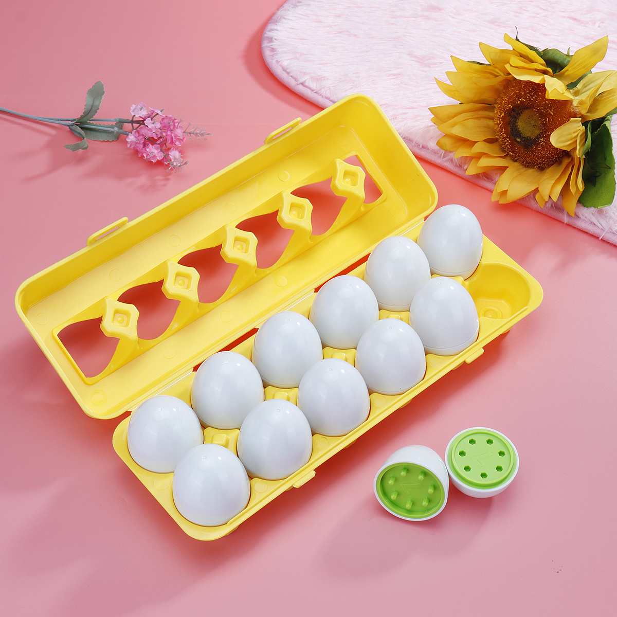 Colour-Shape-Matching-Toys-Eggs-Set-Preschool-Childrens-Toddler-Baby-Puzzle-Game-1635910