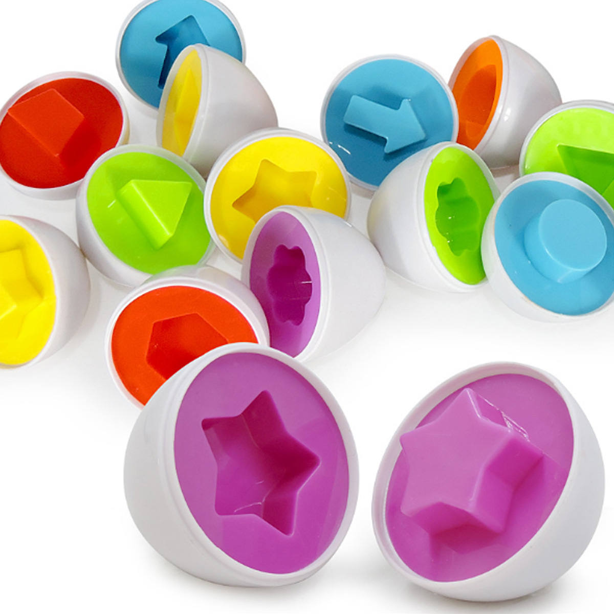Colour-Shape-Matching-Toys-Eggs-Set-Preschool-Childrens-Toddler-Baby-Puzzle-Game-1635910