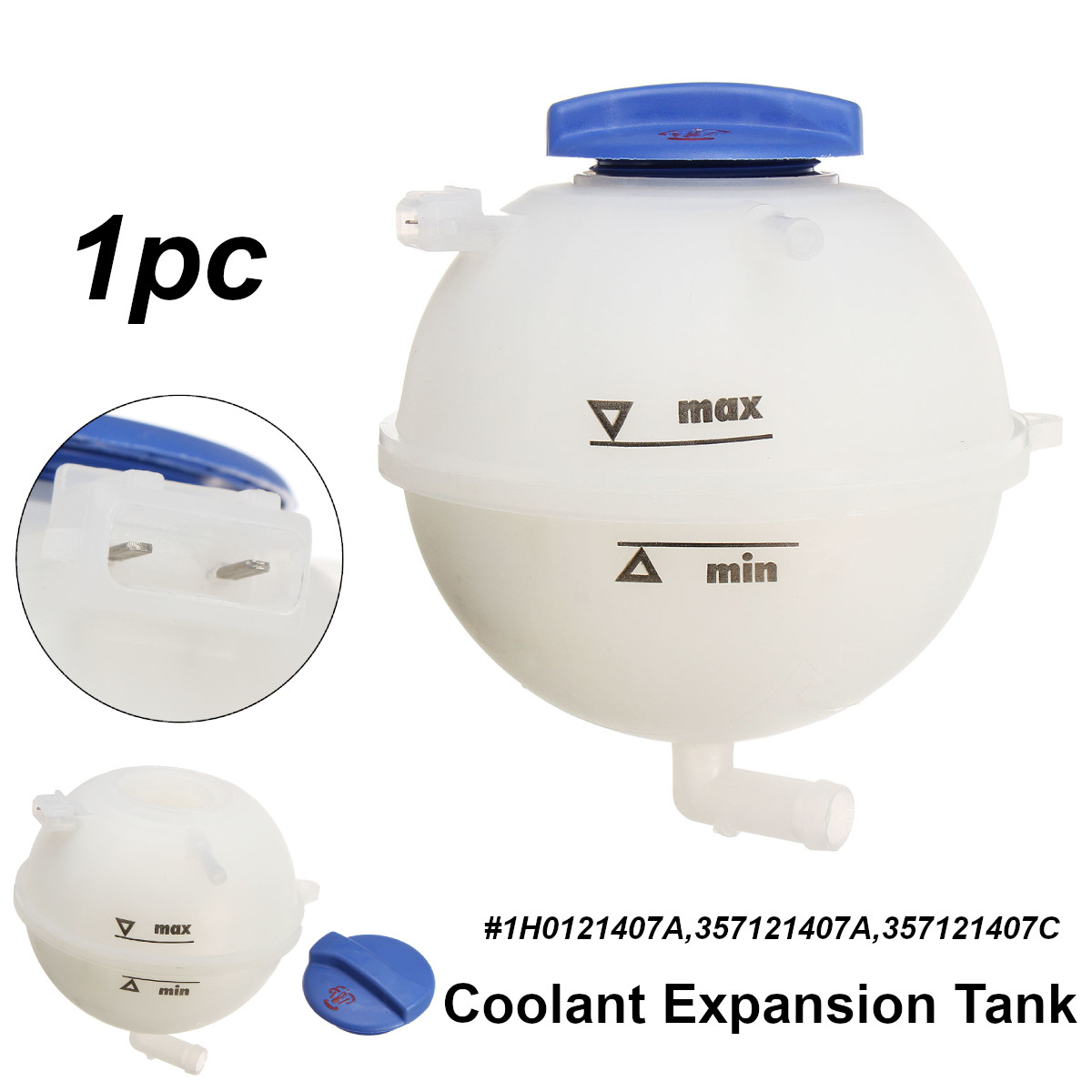 Coolant-Expansion-Tank-Cap-For-VW-GOLF-MK2-MK3-CADDY-JETTA-PASSAT-Saloon-1H0121407A-357121407A-1393156