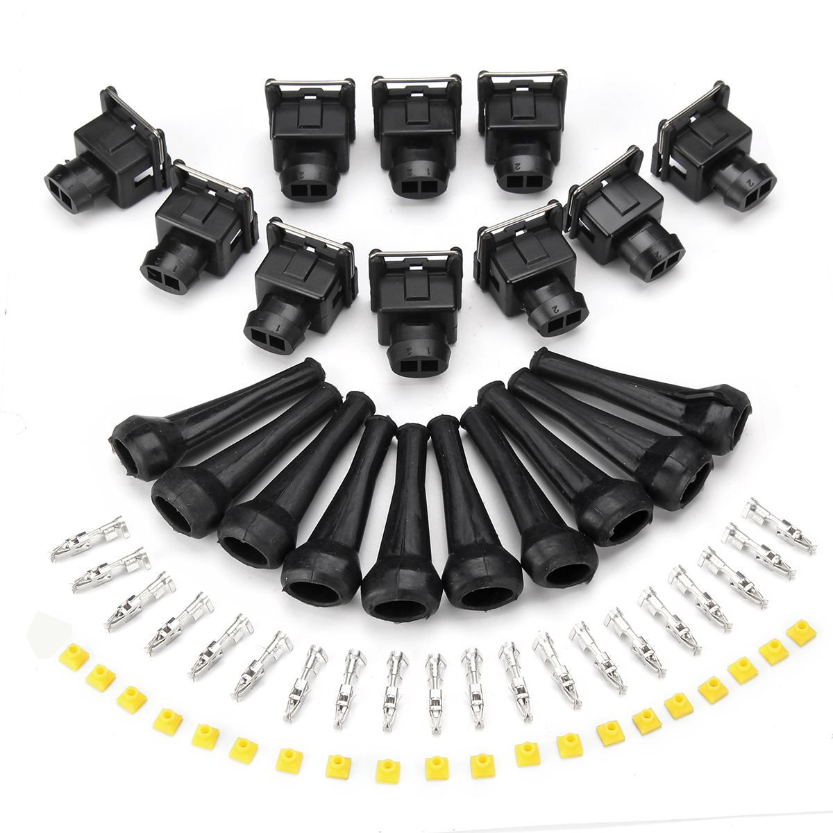 EV1-Female-Fuel-Injector-Connectors-750cc-1000cc-650cc-for-AUDI-VW-Passat-1347283