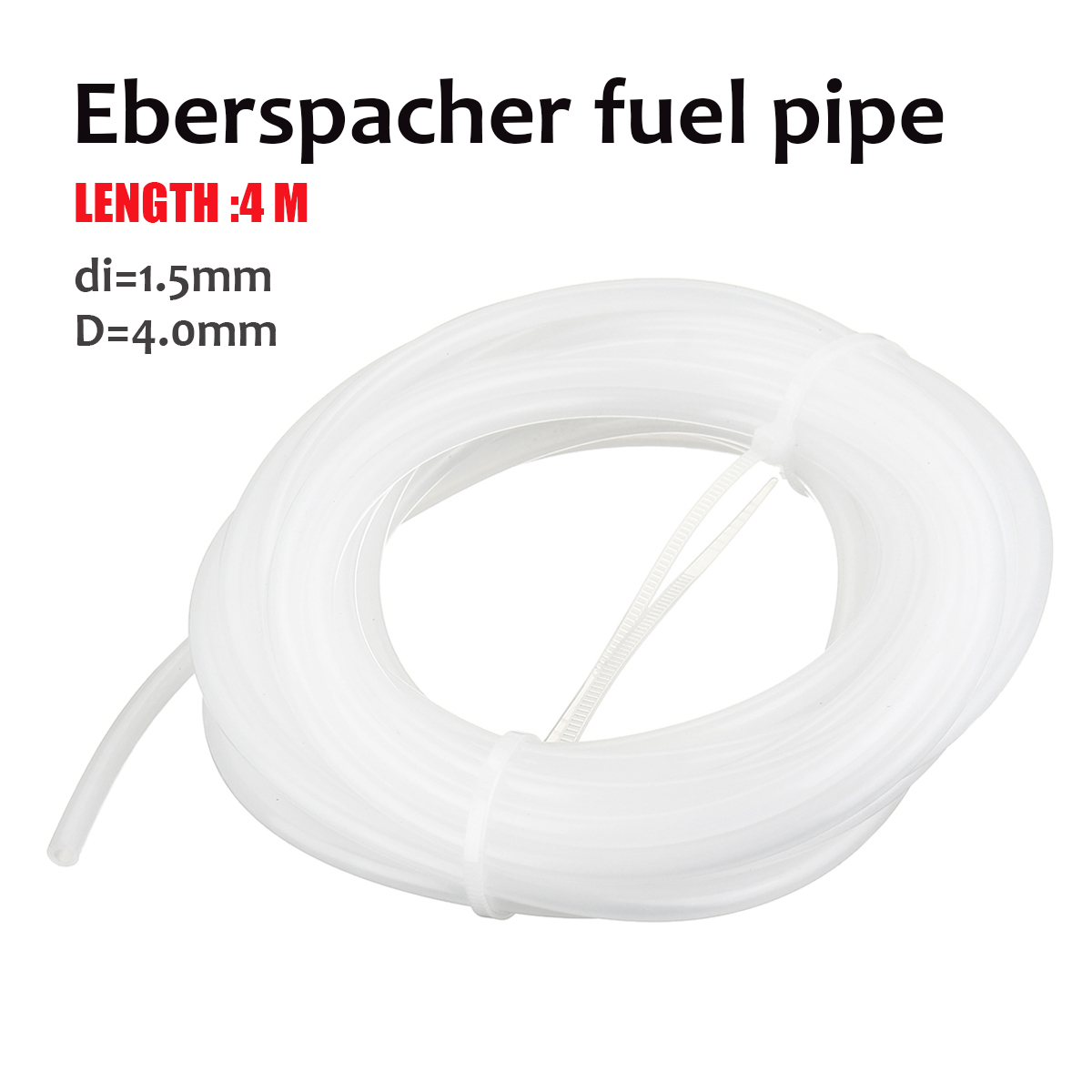 Eberspacher-Fuel-Length-4m-15mm-ID-White-Air-Water-Heater-Pipe-1405000