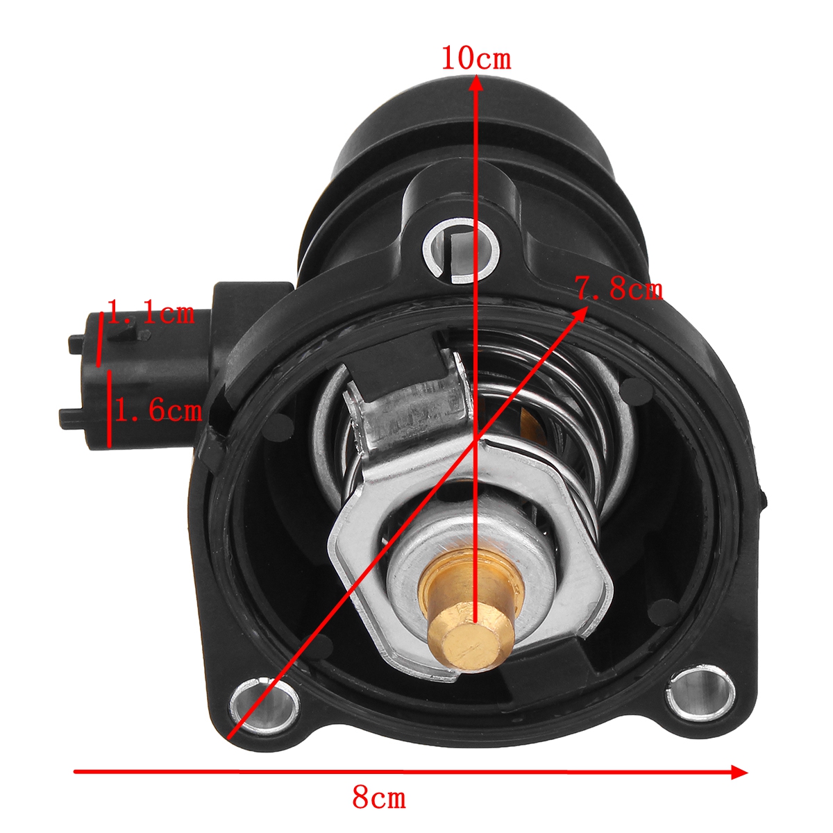 Engine-Coolant-Thermostat-With-Seal-For-Vauxhall-Corsavan-Astra-1296250