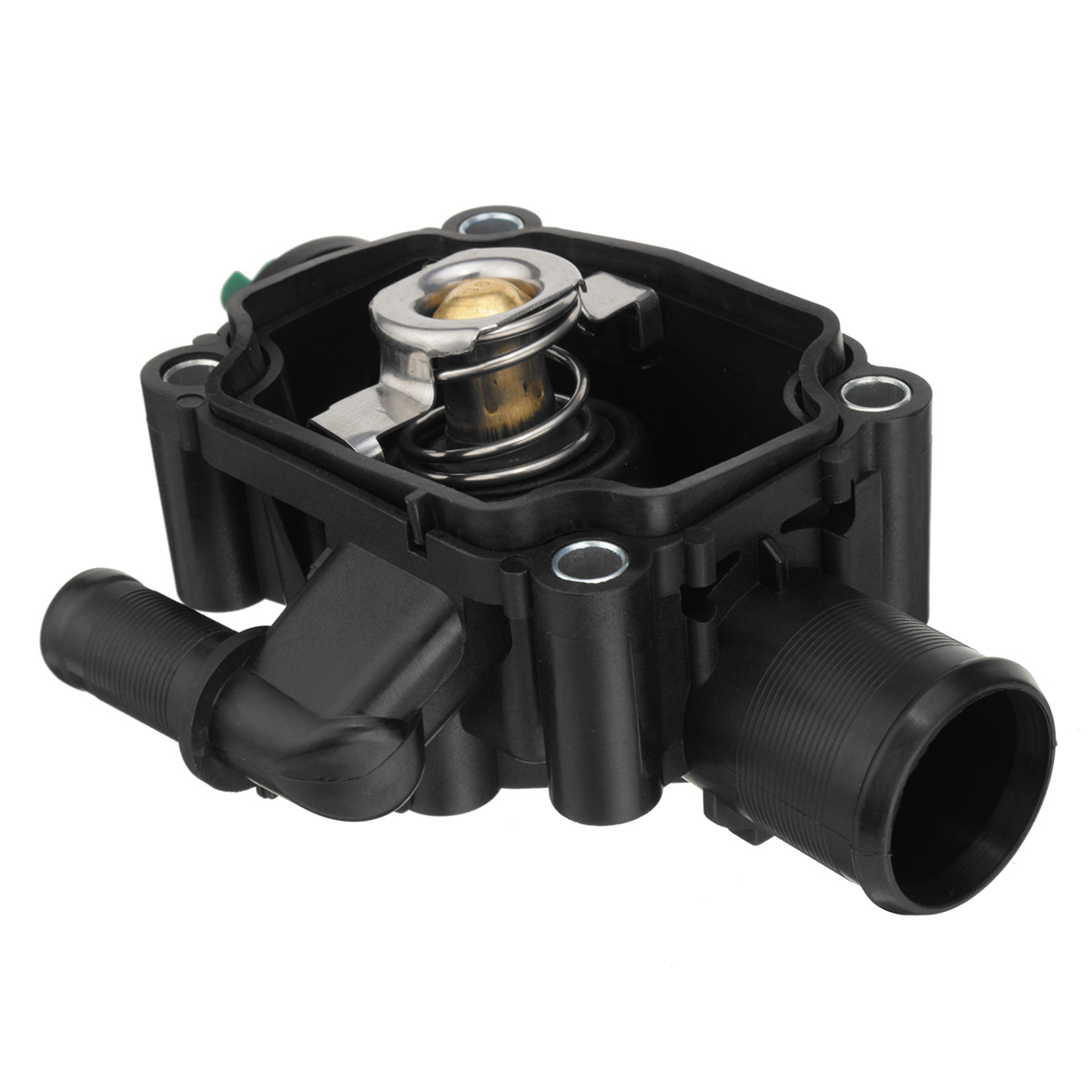 Engine-Coolant-Thermostat-with-Housing-Cover-For-Peugeot-206-207-307-308-Partner-Citroen-C2-C3-C4-Xs-1615535