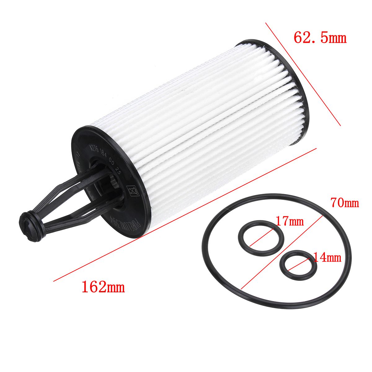 Engine-Oil-Filter-With-O-Rings-For-Mercedes-C-W204-W212-W218-W166-C350-A2761800009-1296274