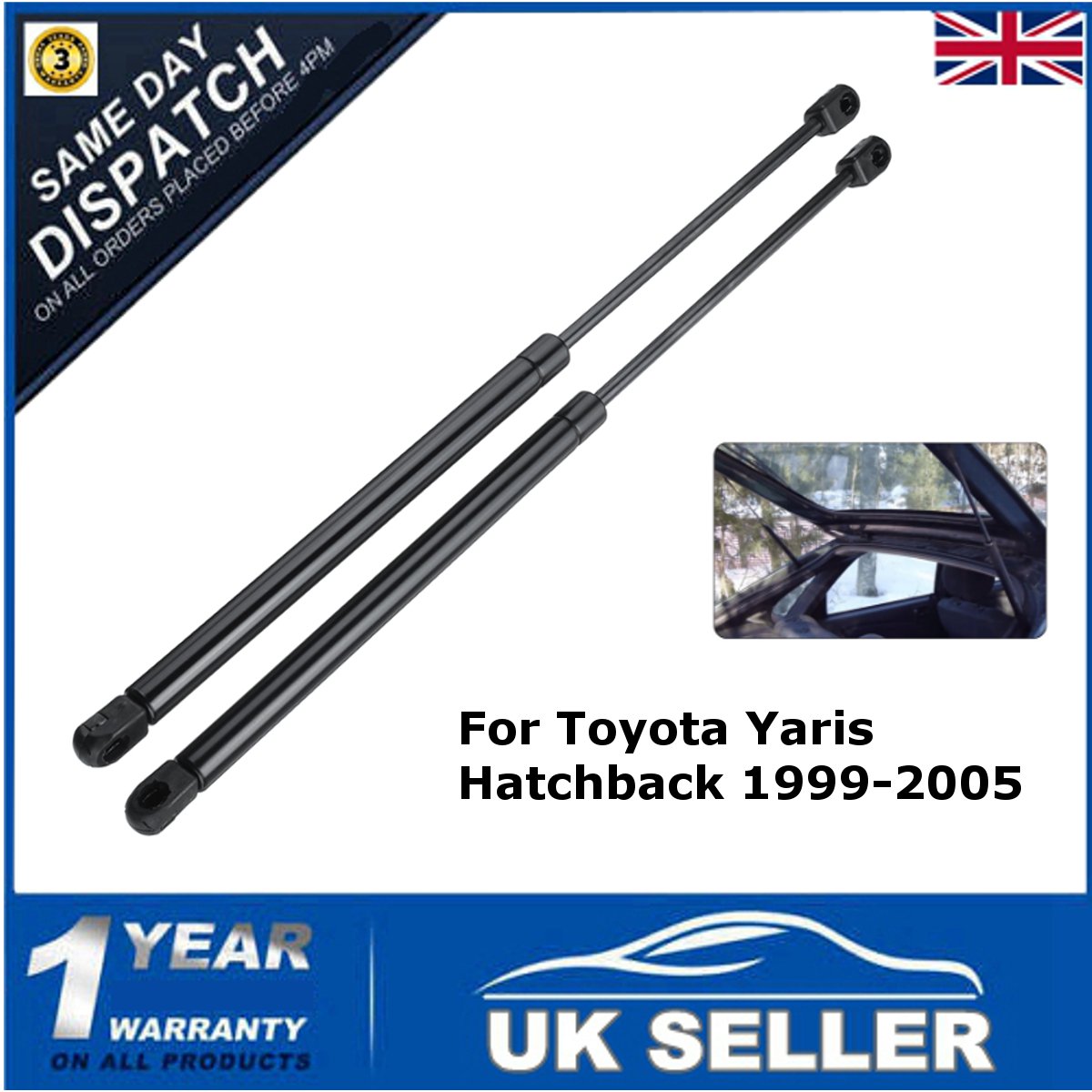 For-Toyota-Yaris-Hatchback-1999-to-2005-Car-Supports-Shock-Gas-Tailgate-Support-Struts-1357805