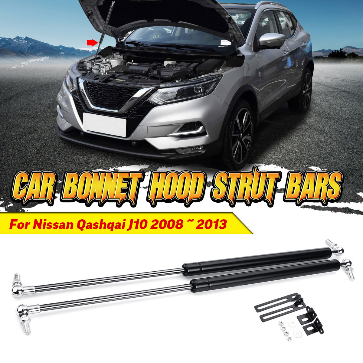 Front-Bonnet-Hood-Gas-Strut-Lift-Support-Bar-For-Nissan-Qashqai-J10-2008-2013-1677153