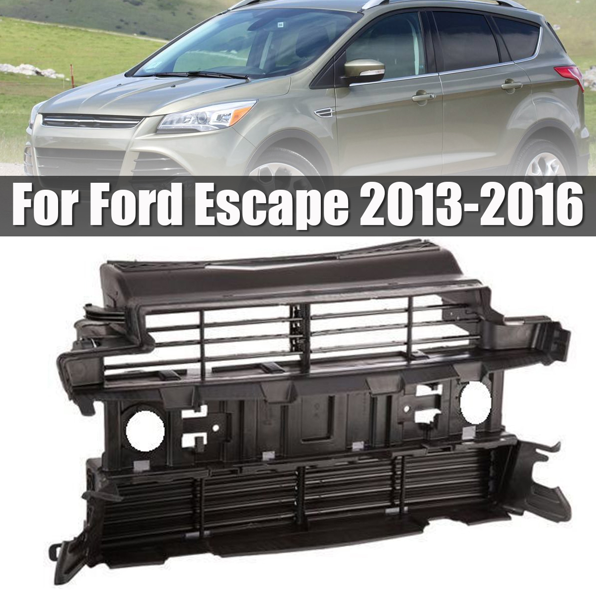 Front-Radiator-Heatsink-Control-Active-Grille-Vent-Shutter-For-Ford-Escape-13-16-CJ5Z-847-1568506
