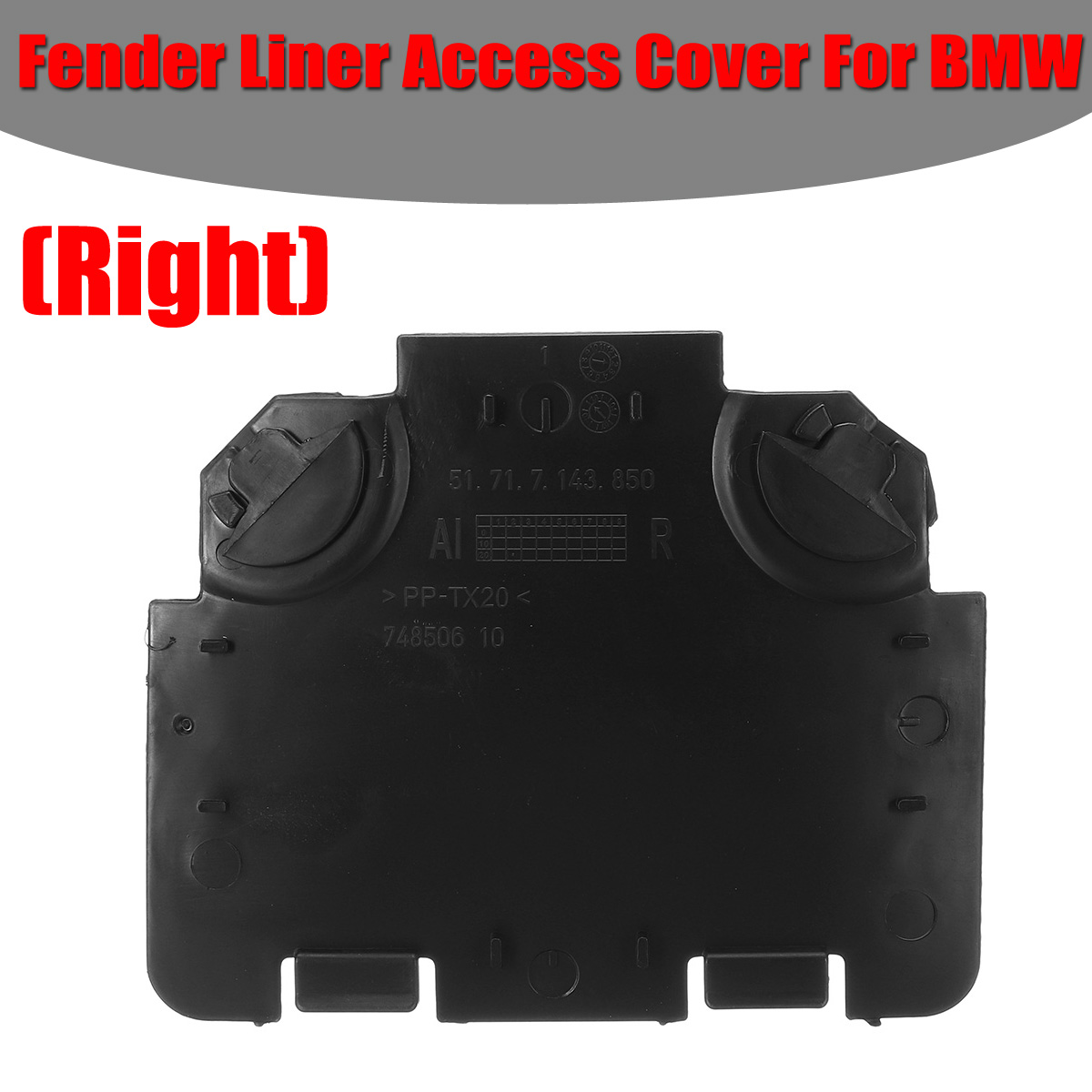 Front-Right-Fender-Liner-Access-Cover-For-BMW-E82-E88-E90-E91-135i-325i-1561493