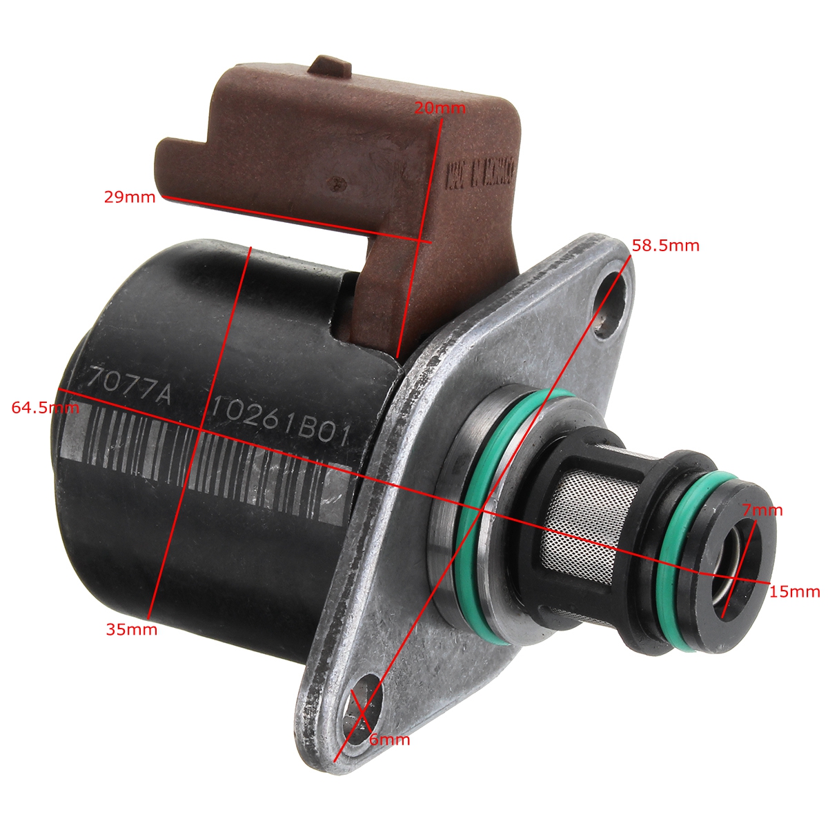 Fuel-Pump-Inlet-Metering-Valve-IMV-Pressure-Regulator-Sensor-For-Ford-For-Citroen-1259827