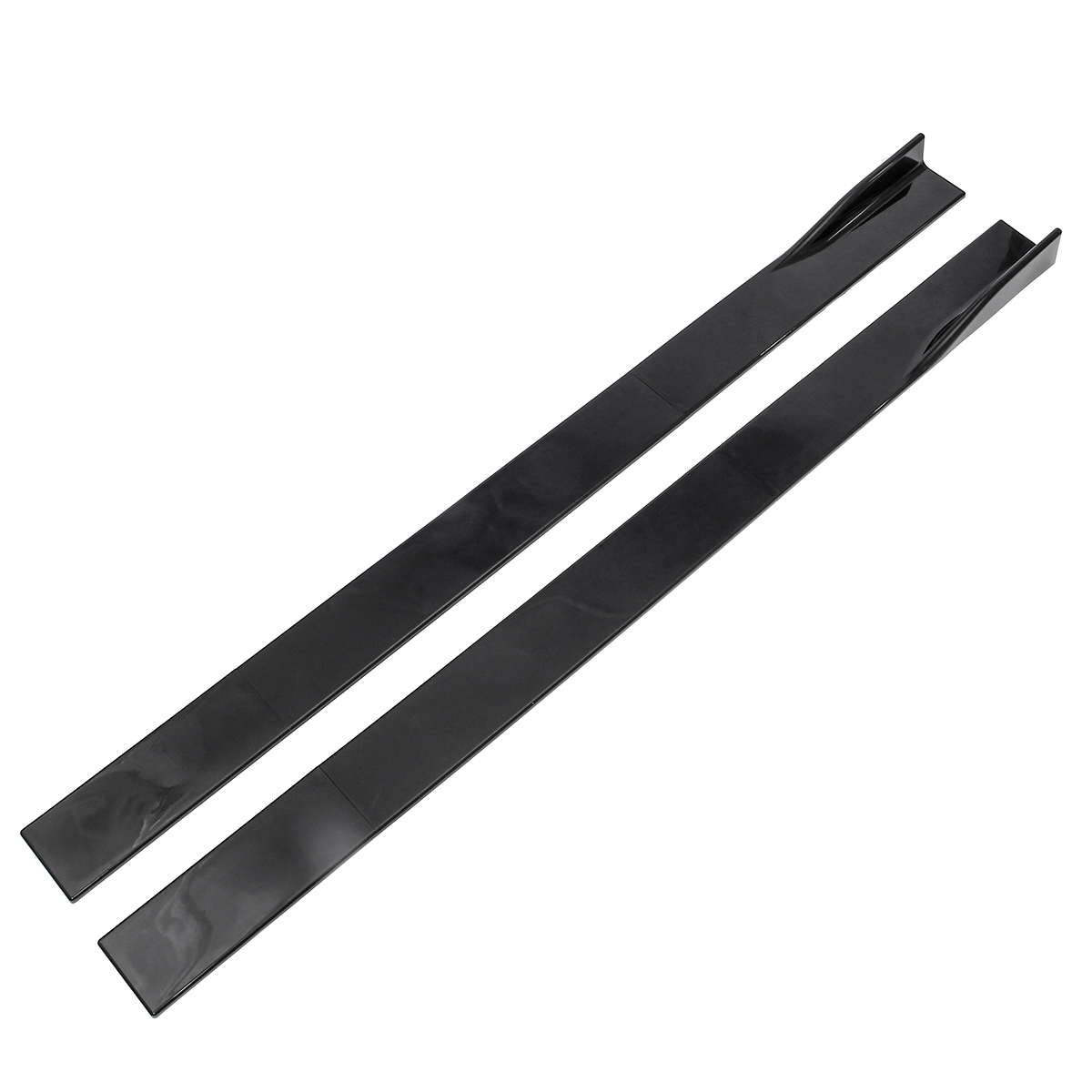 Gloss-Black-Car-Side-Skirt-Extension-for-Subaru-WRX-STI-Impreza-Legacy-Outback-2M-1536178