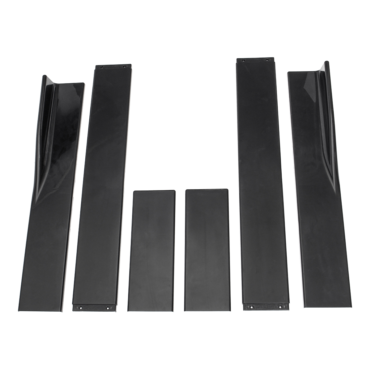 Gloss-Black-Car-Side-Skirt-Extension-for-Subaru-WRX-STI-Impreza-Legacy-Outback-2M-1536178