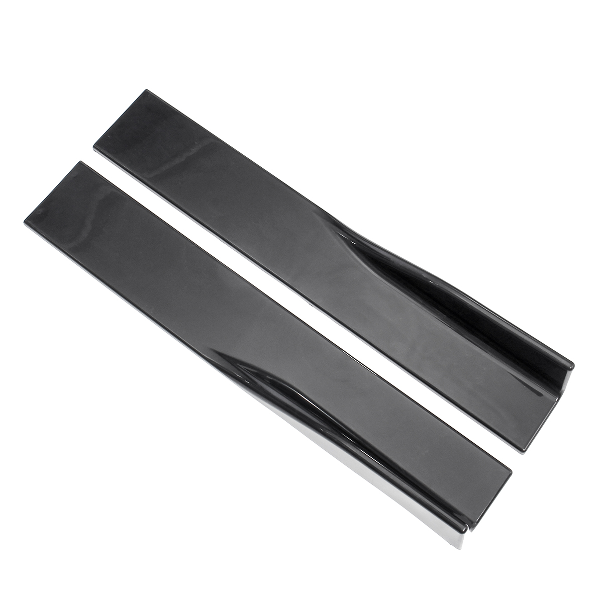 Gloss-Black-Car-Side-Skirt-Extension-for-Subaru-WRX-STI-Impreza-Legacy-Outback-2M-1536178