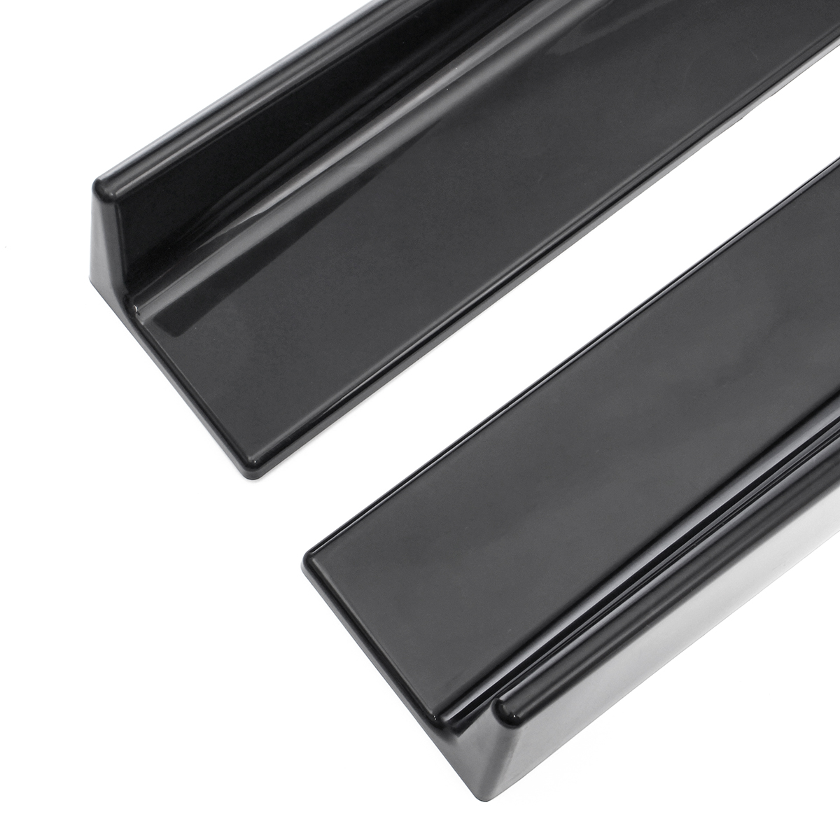 Gloss-Black-Car-Side-Skirt-Extension-for-Subaru-WRX-STI-Impreza-Legacy-Outback-2M-1536178