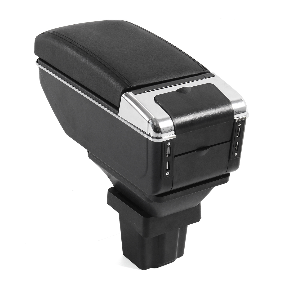 Leather-Storage-Box-For-Chevrolet-Trax-Tracker-13-17-Car-Armrest-Console-Rotatable-1534804