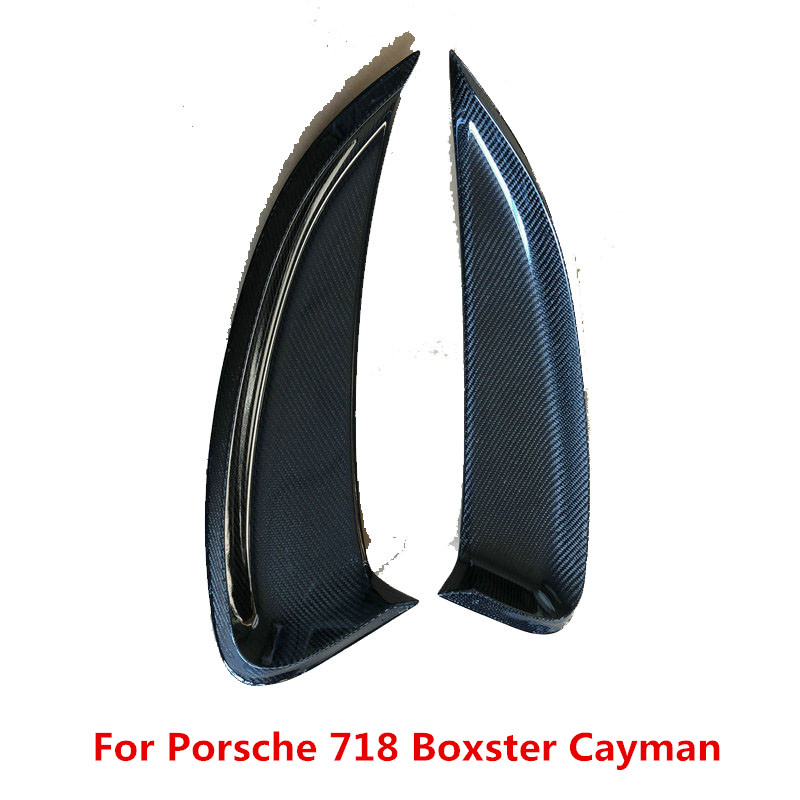 Modified-Carbon-Fiber-Side-Air-Inlet-Leaf-Plate-For-Porsche-718BoxsterCayman-1615217