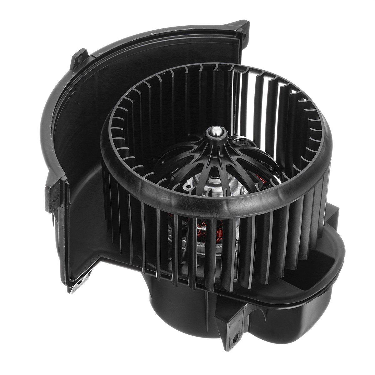 RHD-Front-Right-Heater-Blower-Plastic-Black-Motor--Cage-For-Audi-Q7-VW-Touareg-1482646