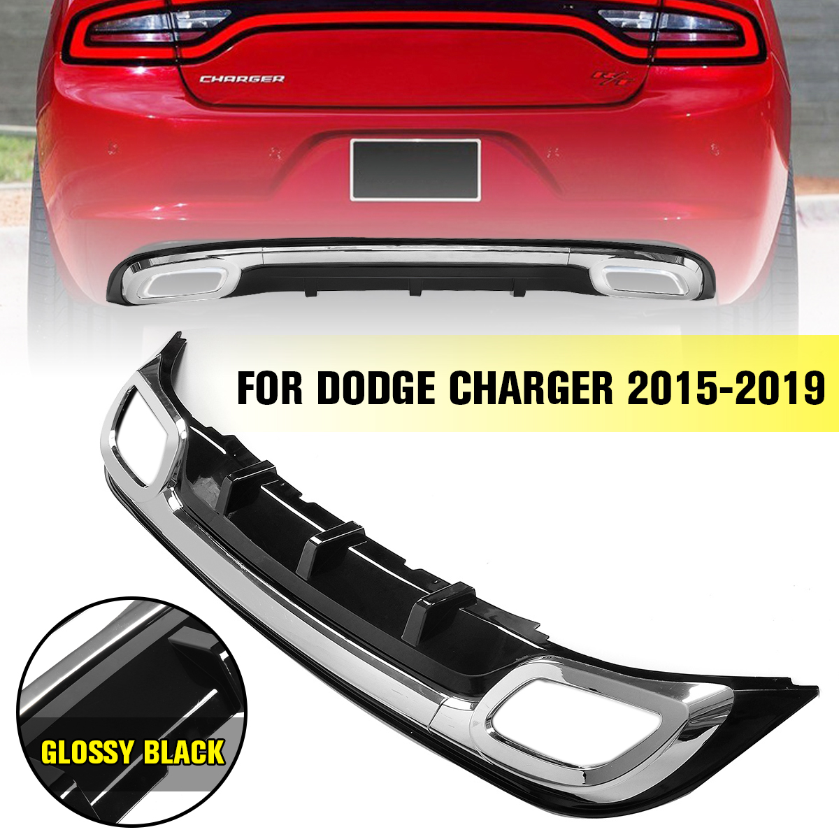 Rear-Bumper-Lip-Valance-Diffuser-Gloss-Black-For-Dodge-Charger-2015-2019-1549553