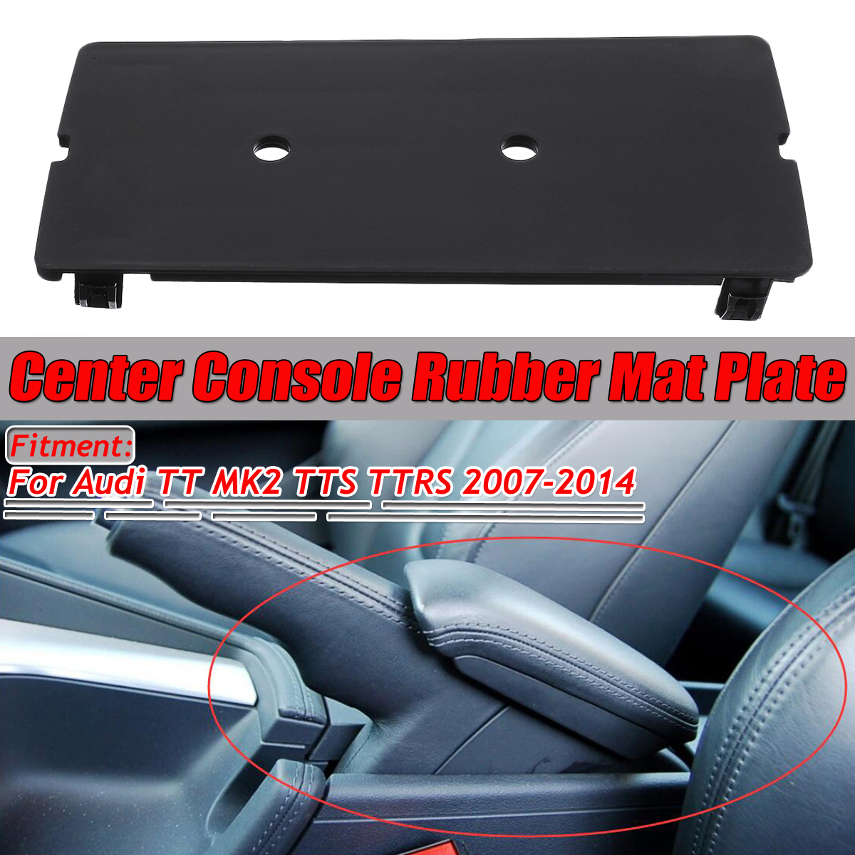 Rear-Center-Console-Cover-Plate-For-Audi-TT-MK2-TTS-TTRS-2007-2014-8J0863274B6PS-1581764