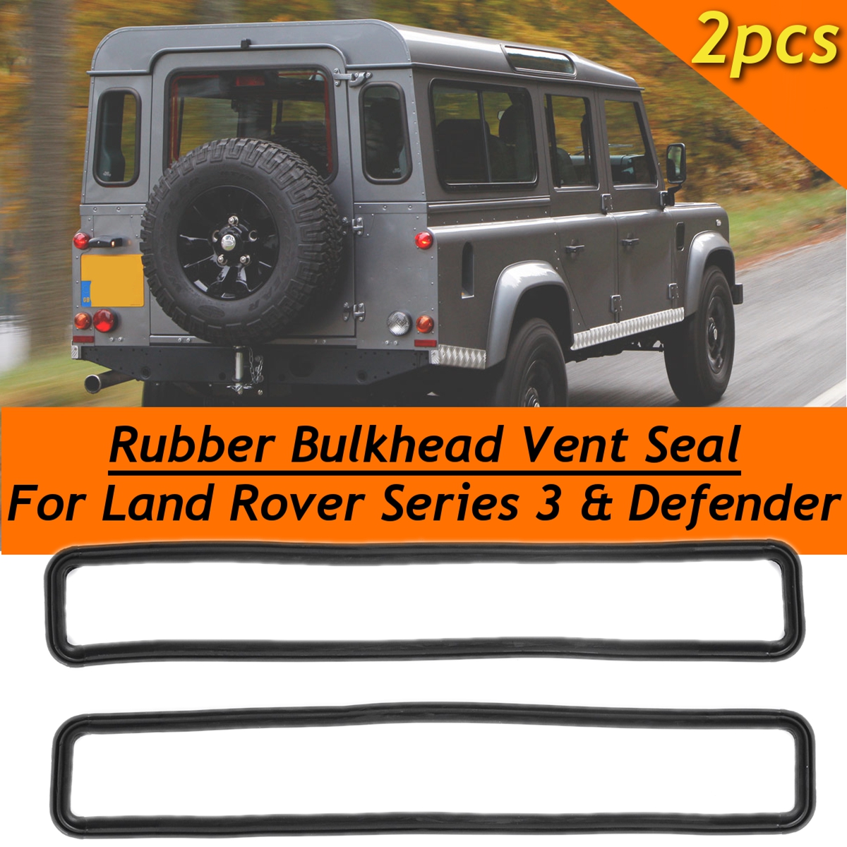 Rubber-Bulkhead-Vent-Sealing-Strip-for-Land-Rover-Series-3--Defender-MUC4299-1482749
