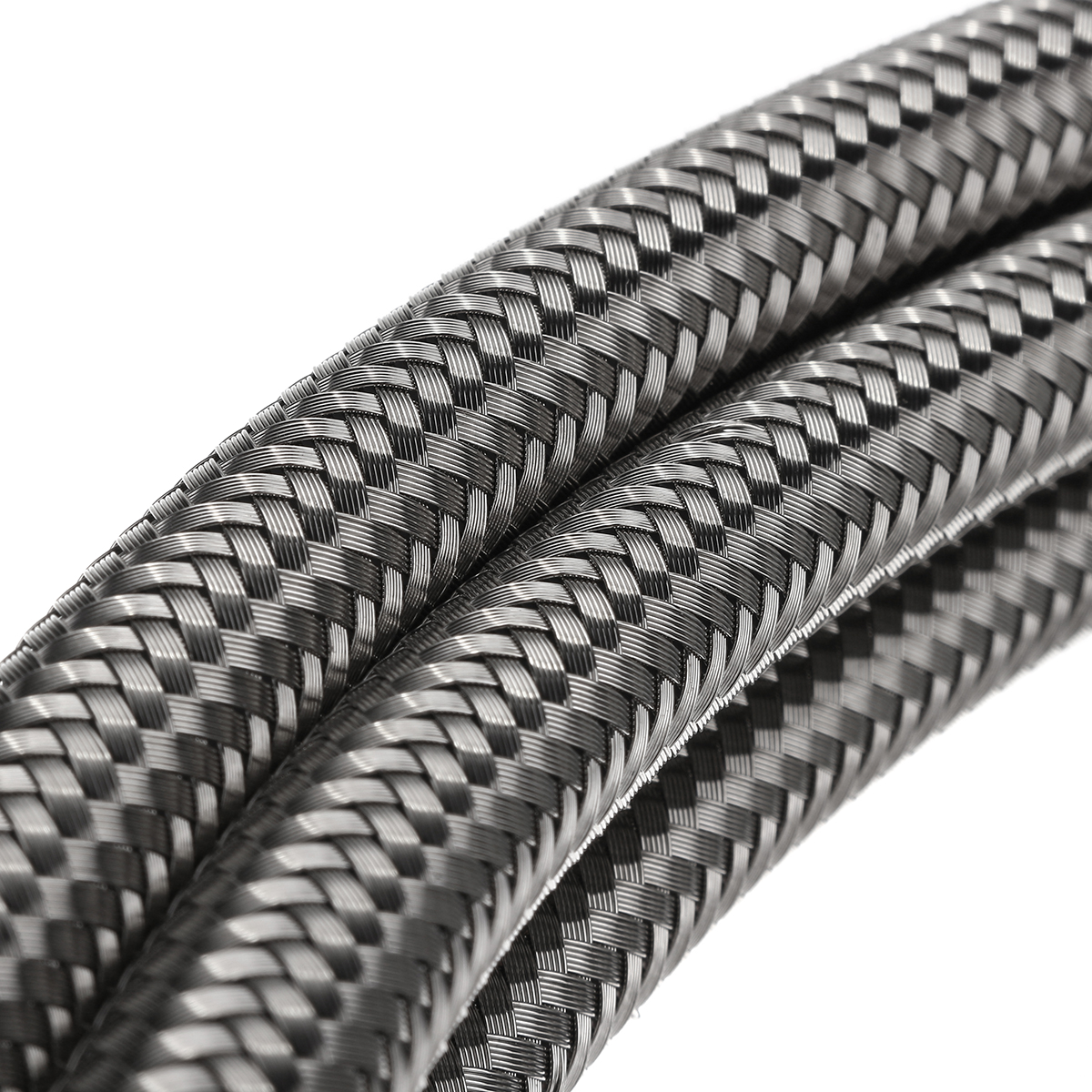 Silver-Stainless-Braided-Pipe-Teflon-Gas-Oil-Fuel-Coolant-Hose-6-AN-8mm-1216035