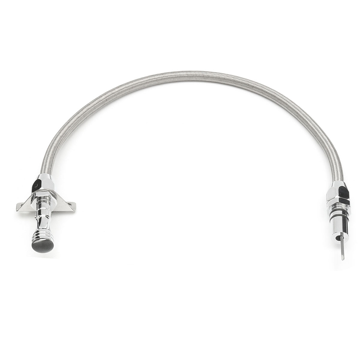 Stainless-Flexible-Transmission-Dipstick-Cable-Kit-For-Chevy-GM-Trans-SBC-TH350-1240954