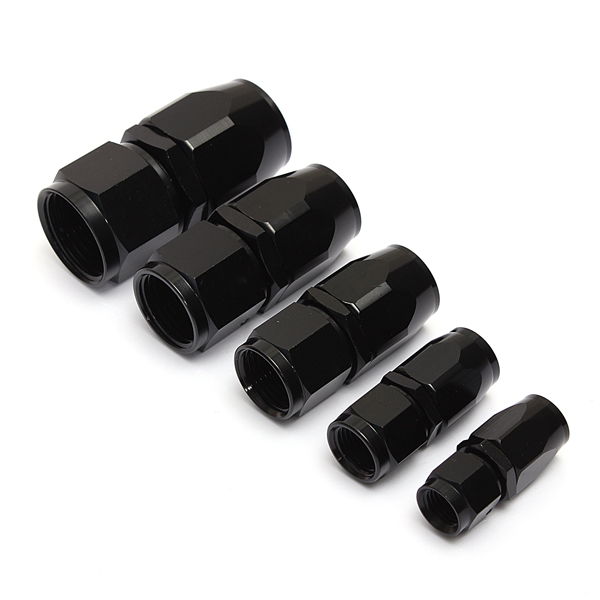 Straight-Swivel-Hose-End-Fitting-For-4681012-AN-Nylon-Braided-965934