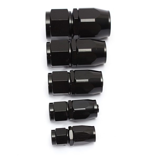 Straight-Swivel-Hose-End-Fitting-For-4681012-AN-Nylon-Braided-965934