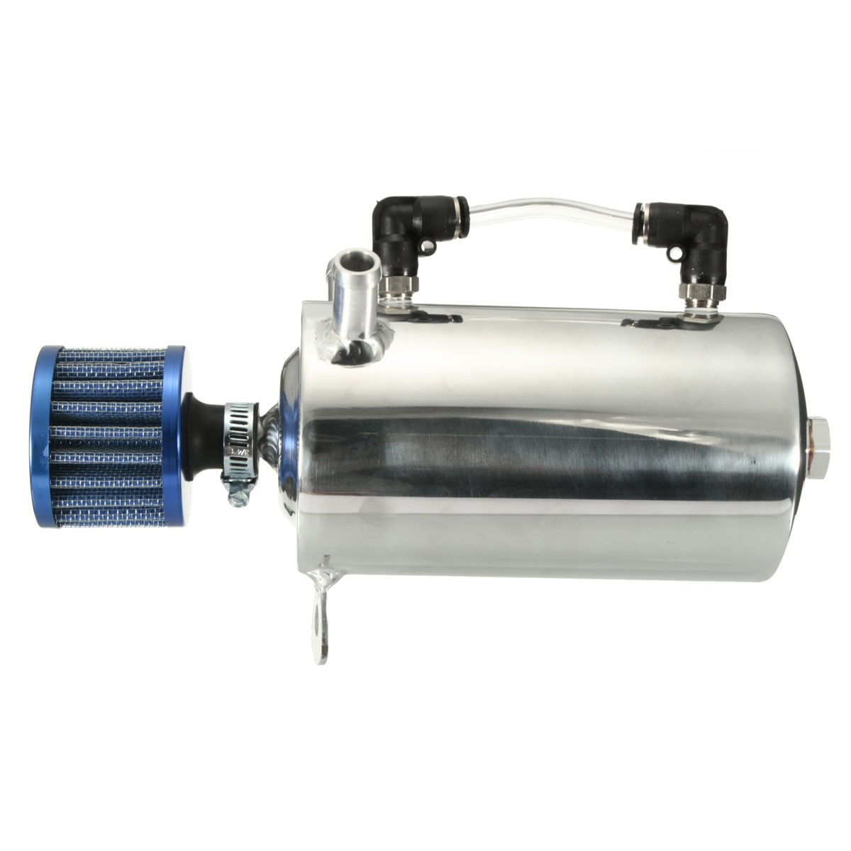 Universal-05L-Car-Oil-Catch-Tank-Can-Silver-Aluminum-Alloy-With-Breather-Filter-Round-1710042