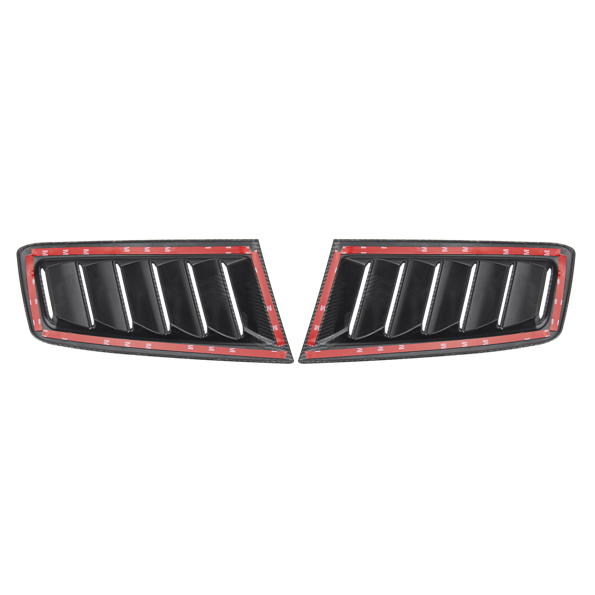 Universal-Car-RS-Style-Bonnet-Vents-Carbon-Fiber-Look-For-Ford-Focus-MK2-1673860