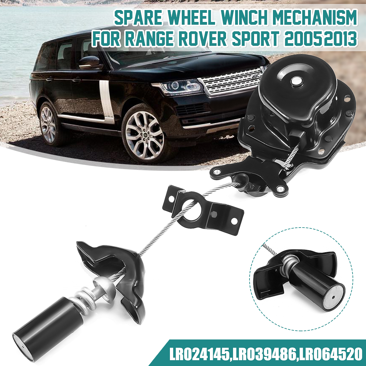 Updated-Version-Spare-Wheel-Winch-Levelers-Mechanism-LR024145-For-Land-Rover-Range-Rover-1536696