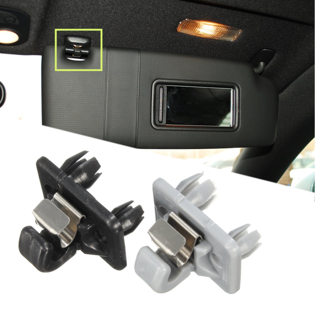 Auto-Roof-Sun-Visor-Clip-Holder-Hook-Stand-8W0857562A4PK-For-Audi-A1-A3-A4-A5-Q3-Q5-TT-1688329