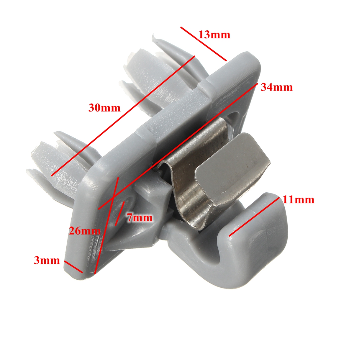 Auto-Roof-Sun-Visor-Clip-Holder-Hook-Stand-8W0857562A4PK-For-Audi-A1-A3-A4-A5-Q3-Q5-TT-1688329