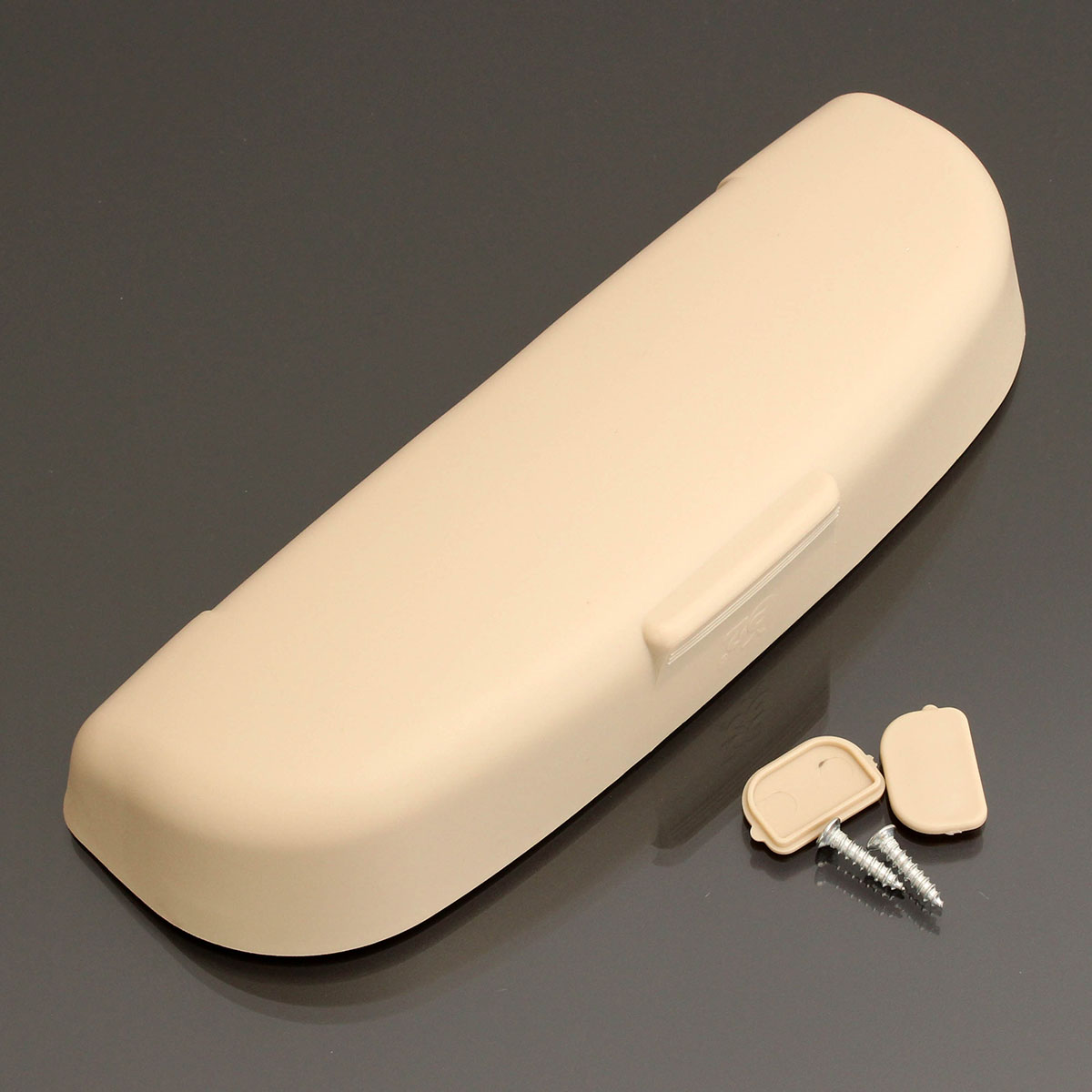 Glasses-Case-Holder-Box-BeigeGrey-For-Peugeot-206-207-208-2008-301-307-308-3008-408-508-4008-1598100