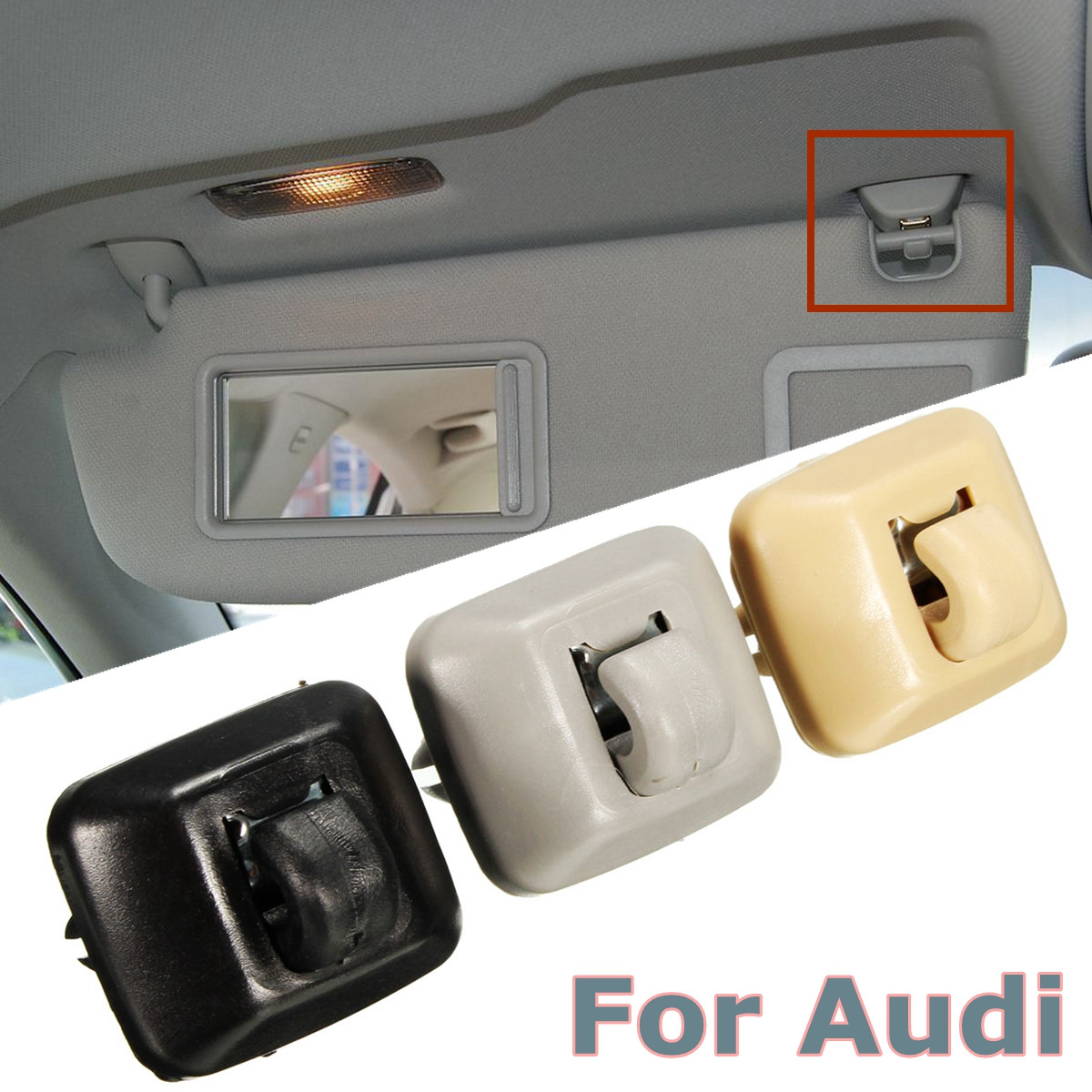 Inner-Sun-Visor-Hanger-Clip-Bracket-8E0857562A-8E0857562-for-Audi-A1-A3-A4-A5-Q3-Q5-2013-2015-1688326