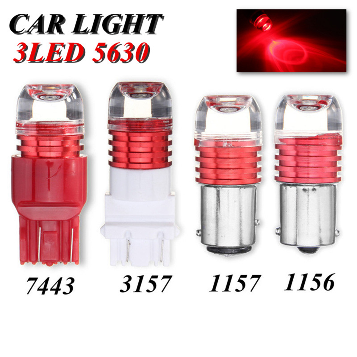 1156-1157-7443-3157-LED-Car-Reverse-Brake-Backup-Light-Turn-Signal-Bulb-16W-60LM-Red-Color-1717064