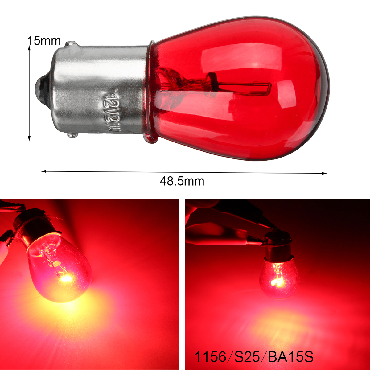 1156-BA15S-S25-12V-21W-Car-382R-SMD-Brake-Stop-Lights-Bulb-Signal-Turn-Tail-Lamp-Red-1328790