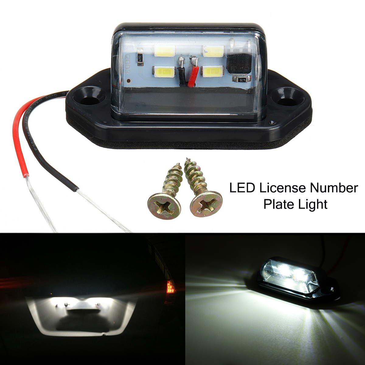 1224V-4LED-Car-License-Number-Plate-Lights-Lamps-Universal-For-Truck-Trailer-Lorry-1682620
