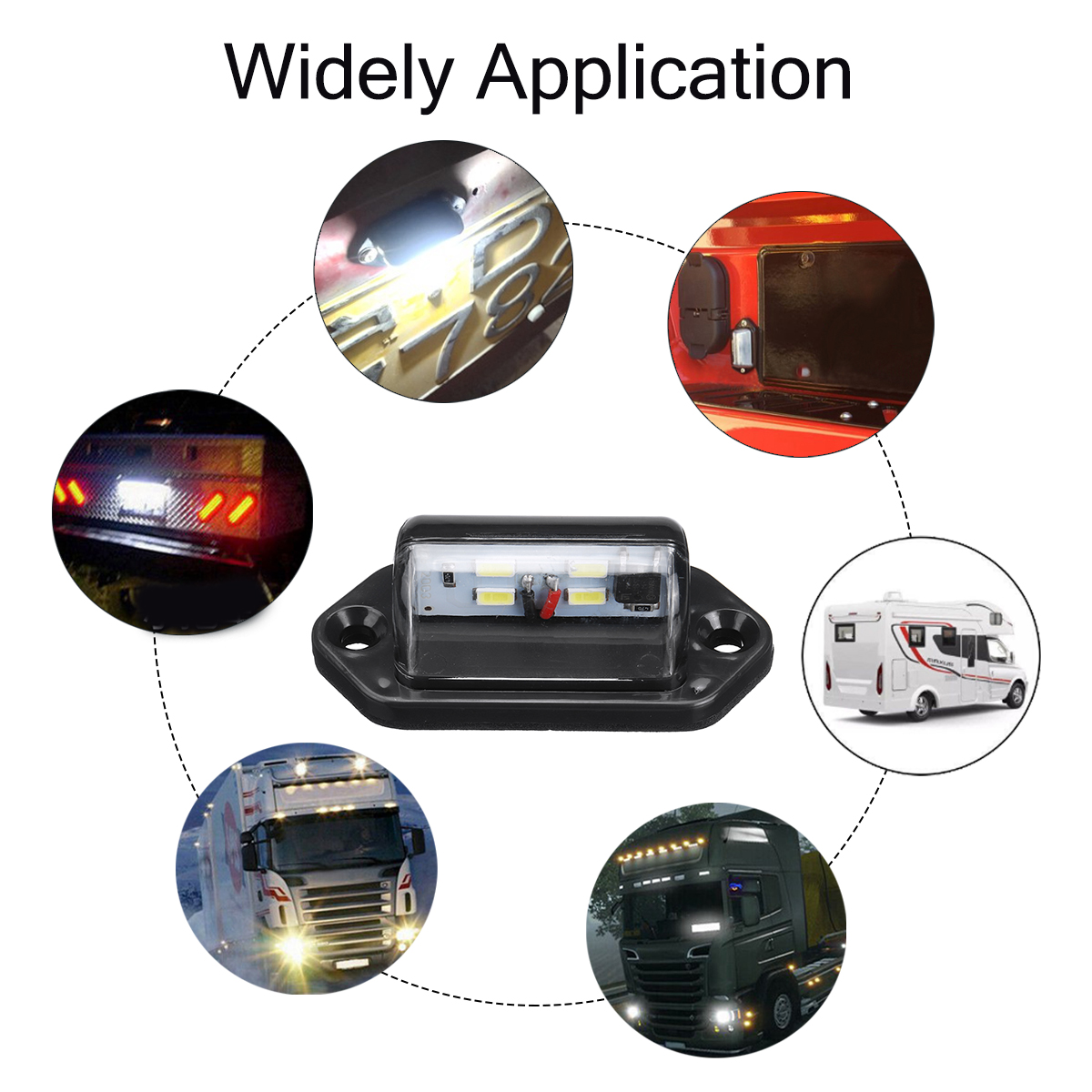 1224V-4LED-Car-License-Number-Plate-Lights-Lamps-Universal-For-Truck-Trailer-Lorry-1682620